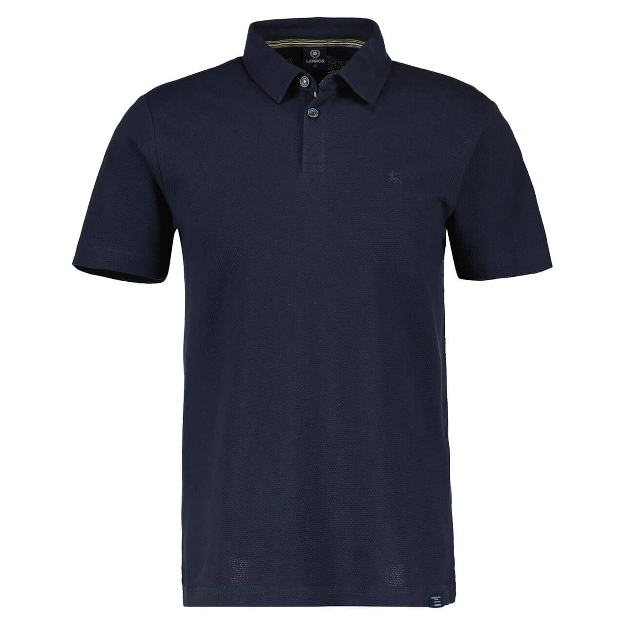 Lerros Herren Poloshirt Navy Soft Piqué 1 Lerros Herren Poloshirt Navy Soft Piqué