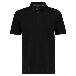 Lerros Herren Poloshirt Black Soft Piqué