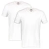 Lerros Herren T-Shirts V-Neck White