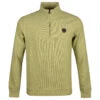 Lerros Herren Troyer Sweatshirt Green Lemon