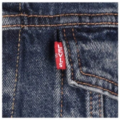 Tom Tailor Levi's® Herren Jeansjacke Trucker Jacket Mid Blue 5 Tom Tailor Levi's® Herren Jeansjacke Trucker Jacket Mid Blue -Modezauber Günstiges Geschäft levis jacke jeans new relaxed fit trucker waterfalls blau 0001 detail