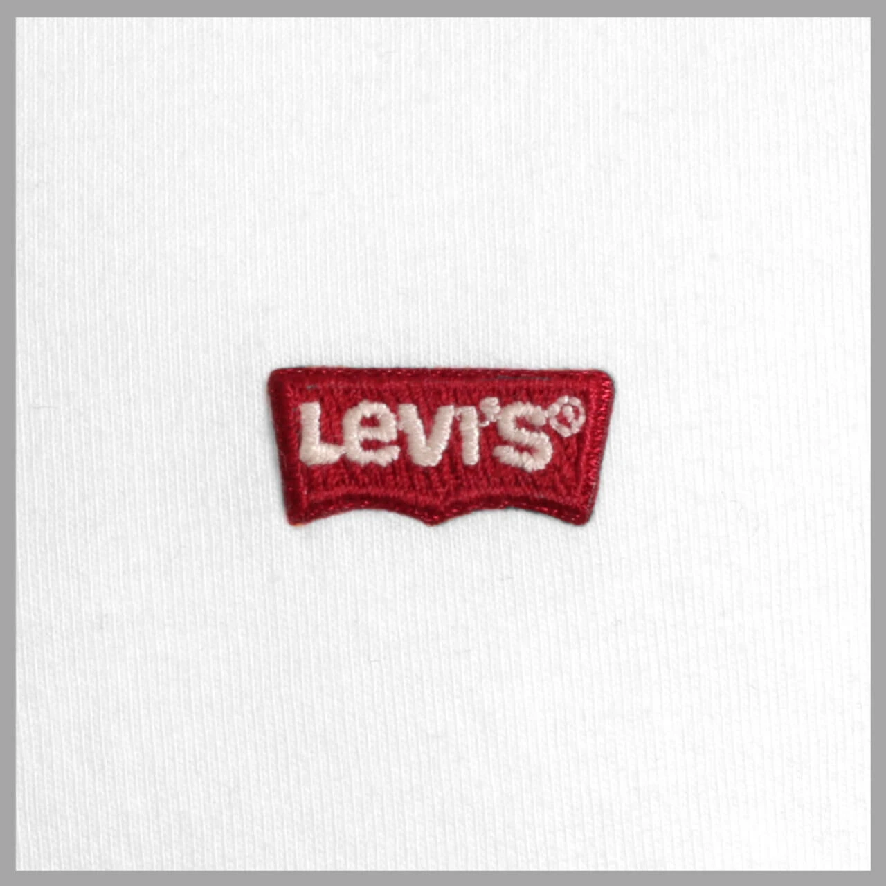Levis Levi's® Herren Logo T-Shirt Clear White 4 Levis Levi's® Herren Logo T-Shirt Clear White – Bild 4