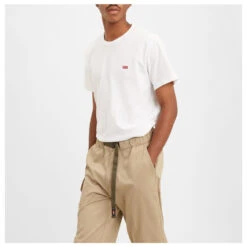 Levis Levi's® Herren Logo T-Shirt Clear White 10 Levis Levi's® Herren Logo T-Shirt Clear White -Modezauber Günstiges Geschäft levis tshirt basic weiss ansicht frontal