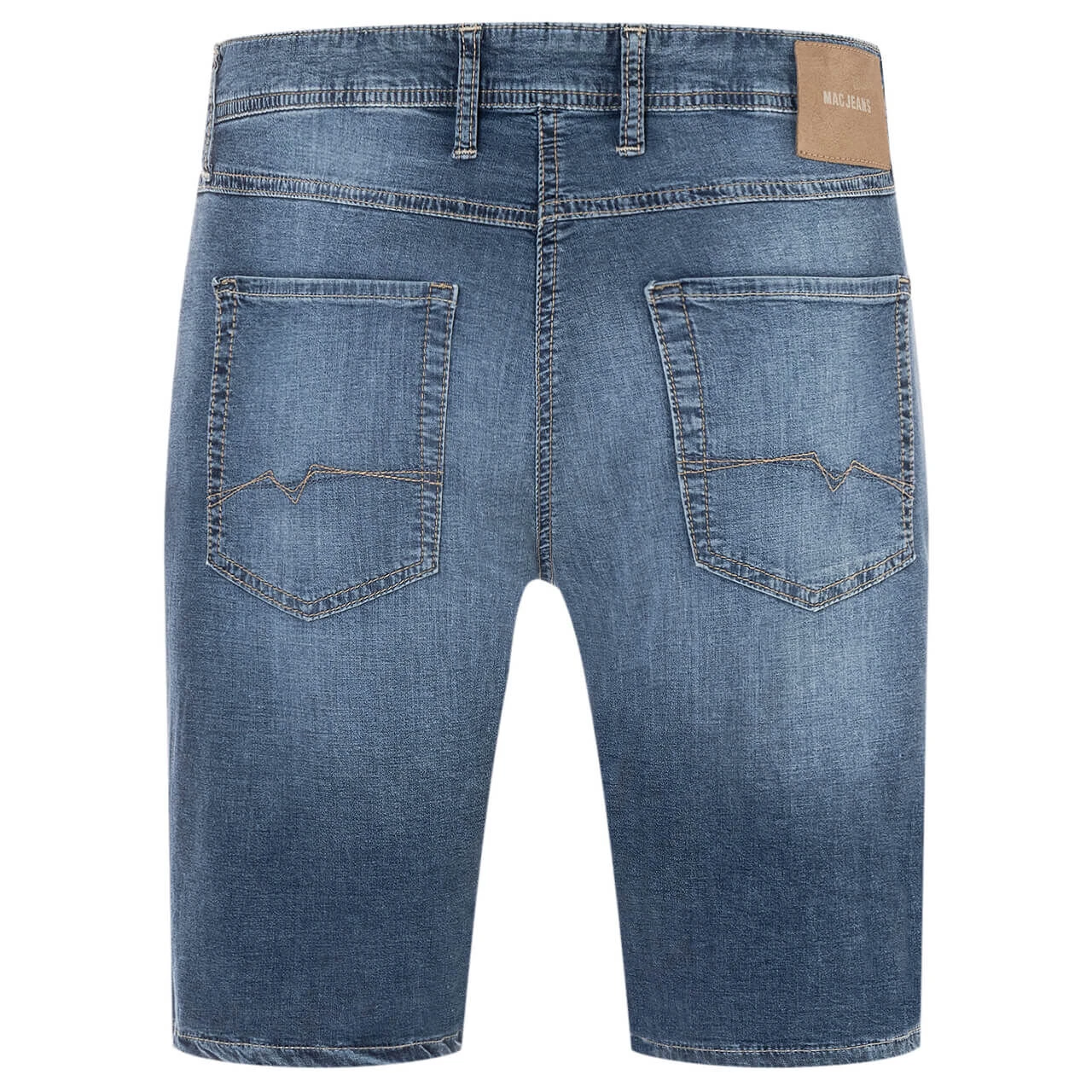 MAC Arne Bermuda Jeans Mid Blue Light Used Summer 4 MAC Arne Bermuda Jeans Mid Blue Light Used Summer – Bild 4