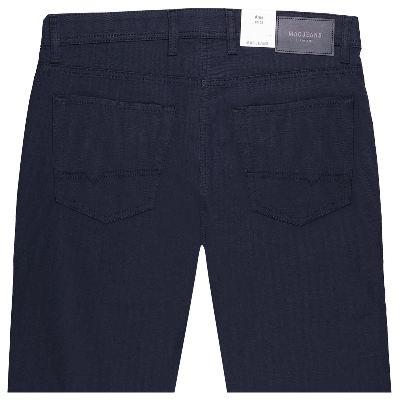 MAC Arne Baumwollhose Nautic Blue Structure 2 MAC Arne Baumwollhose Nautic Blue Structure – Bild 2