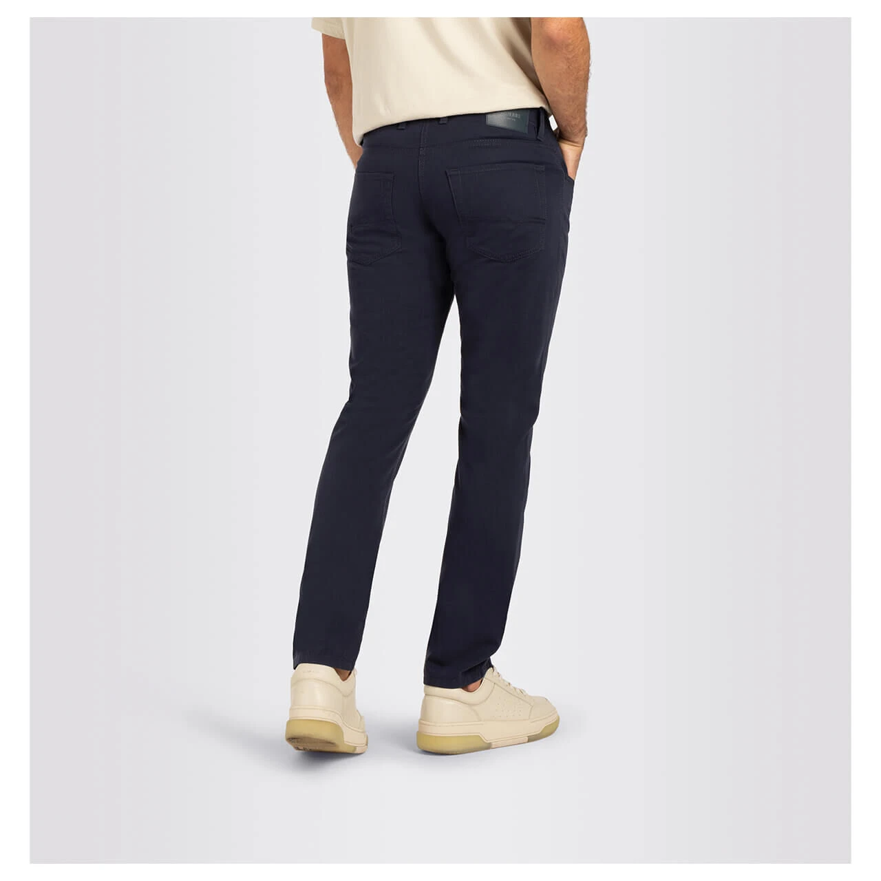 MAC Arne Baumwollhose Nautic Blue Structure 4 MAC Arne Baumwollhose Nautic Blue Structure – Bild 4