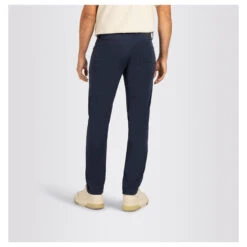 MAC Arne Baumwollhose Nautic Blue Structure 11 MAC Arne Baumwollhose Nautic Blue Structure -Modezauber Günstiges Geschäft mac jeans arne blau 196 model rueckseite