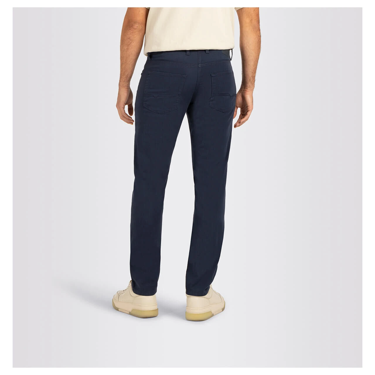 MAC Arne Baumwollhose Nautic Blue Structure 5 MAC Arne Baumwollhose Nautic Blue Structure – Bild 5