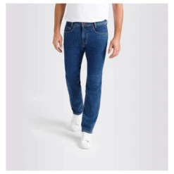 MAC Arne Jeans Middle Blue Wash 13 MAC Arne Jeans Middle Blue Wash -Modezauber Günstiges Geschäft mac jeans arne blue light h510 model vorne