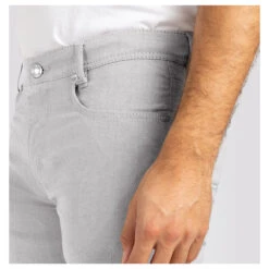 MAC Arne Baumwollhose Light Aluminium Structure 15 MAC Arne Baumwollhose Light Aluminium Structure -Modezauber Günstiges Geschäft mac jeans arne grau 033 model detail