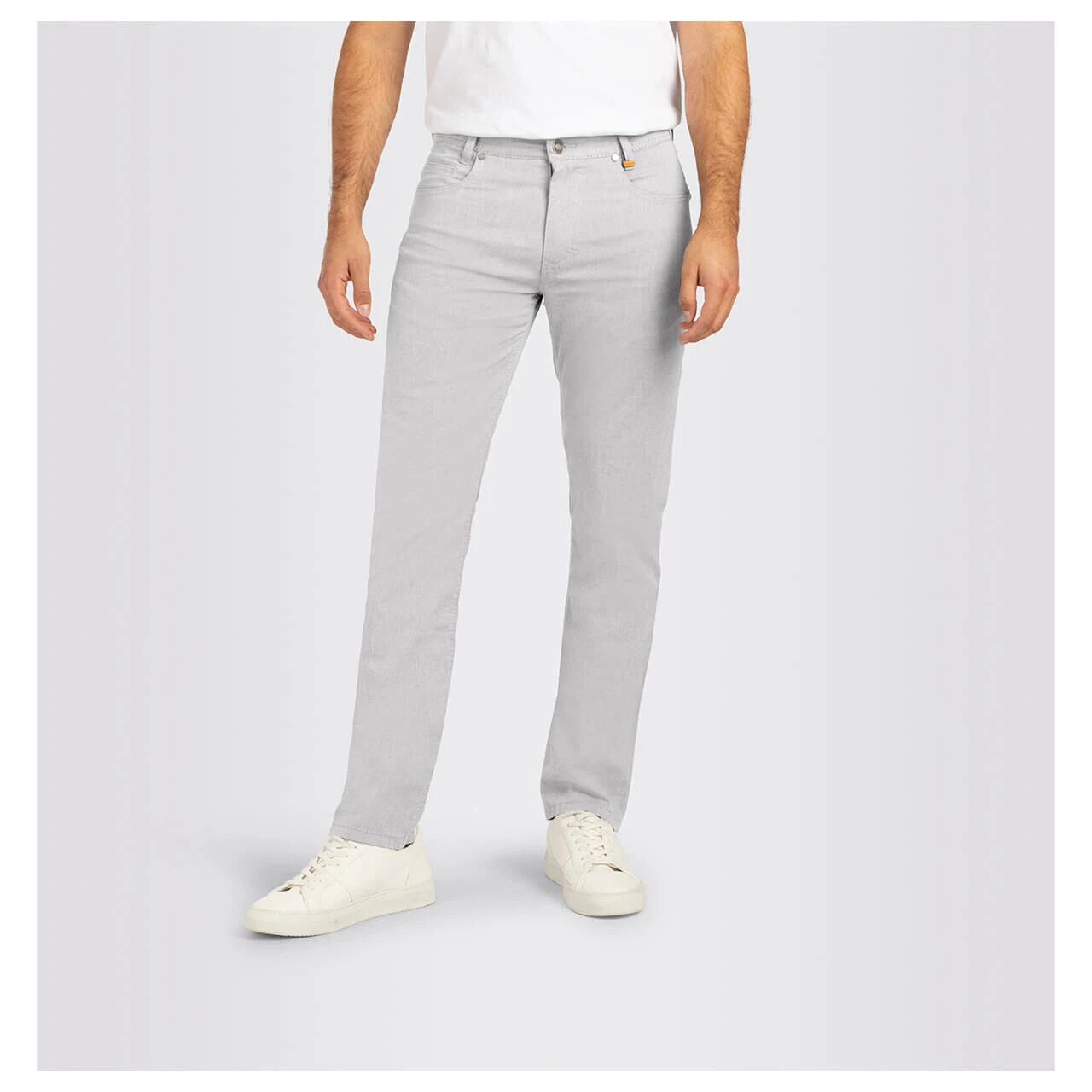 MAC Arne Baumwollhose Light Aluminium Structure 3 MAC Arne Baumwollhose Light Aluminium Structure – Bild 3