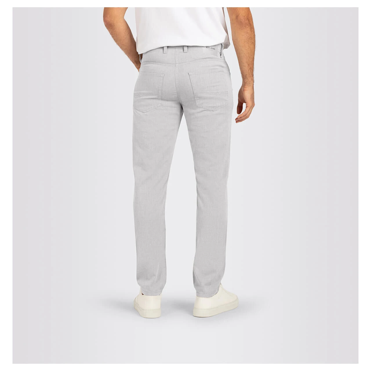 MAC Arne Baumwollhose Light Aluminium Structure 5 MAC Arne Baumwollhose Light Aluminium Structure – Bild 5