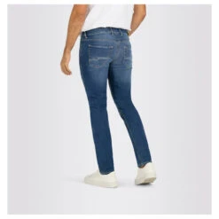 MAC Arne Pipe Jeans Midblue Authentic Used 10 MAC Arne Pipe Jeans Midblue Authentic Used -Modezauber Günstiges Geschäft mac jeans arne pipe blue H430 model hinten