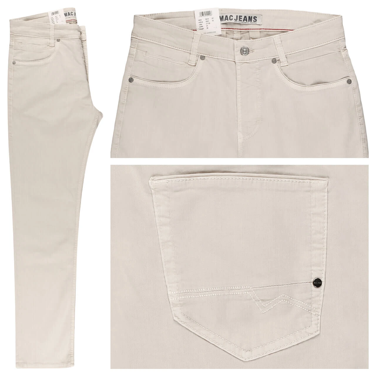 MAC Arne Pipe Jeans Kitt 1 MAC Arne Pipe Jeans Kitt