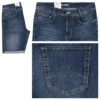 MAC Arne Bermuda Jeans Dark Blue