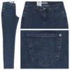 MAC Carrie Pipe Jeans Mid Blue Basic