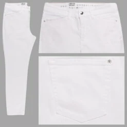 MAC Dream Summer 7/8 Jeans White Wonderlight