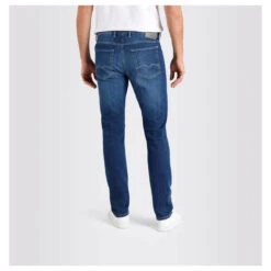 MAC Flexx Jeans Deep Blue Vintage Wash -Modezauber Günstiges Geschäft mac jeans flexx deep blue vinage wash h559 ansicht model hinten