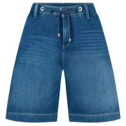 MAC Jogn Short Baumwoll Bermuda Mid Blue Cool Washed 15 MAC Jogn Short Baumwoll Bermuda Mid Blue Cool Washed -Modezauber Günstiges Geschäft mac jeans jog n short blau d507 ansicht vorne