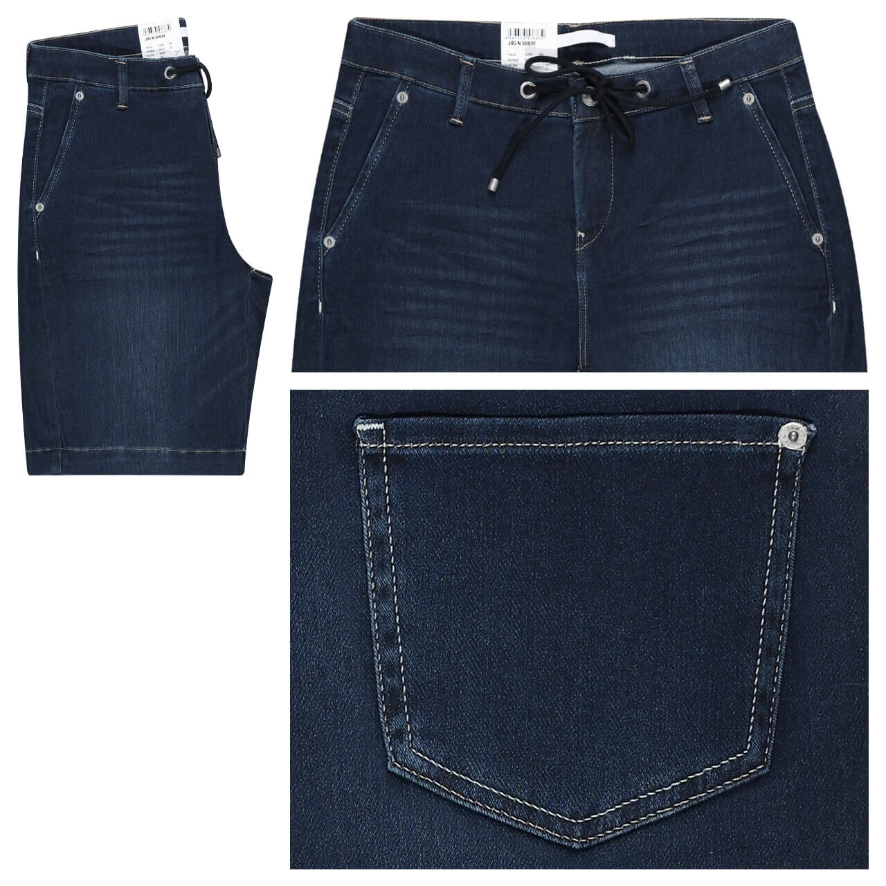 MAC Jogn Short Baumwoll Bermuda New Basic Washed 1 MAC Jogn Short Baumwoll Bermuda New Basic Washed