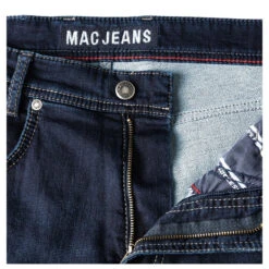 MAC Jogn Jeans Dark Blue Washed 19 MAC Jogn Jeans Dark Blue Washed -Modezauber Günstiges Geschäft mac jeans jogn blau h743 ansicht detail knopf