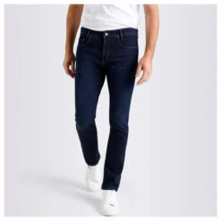 MAC Jogn Jeans Dark Blue Washed 14 MAC Jogn Jeans Dark Blue Washed -Modezauber Günstiges Geschäft mac jeans jogn blau h743 ansicht vorne