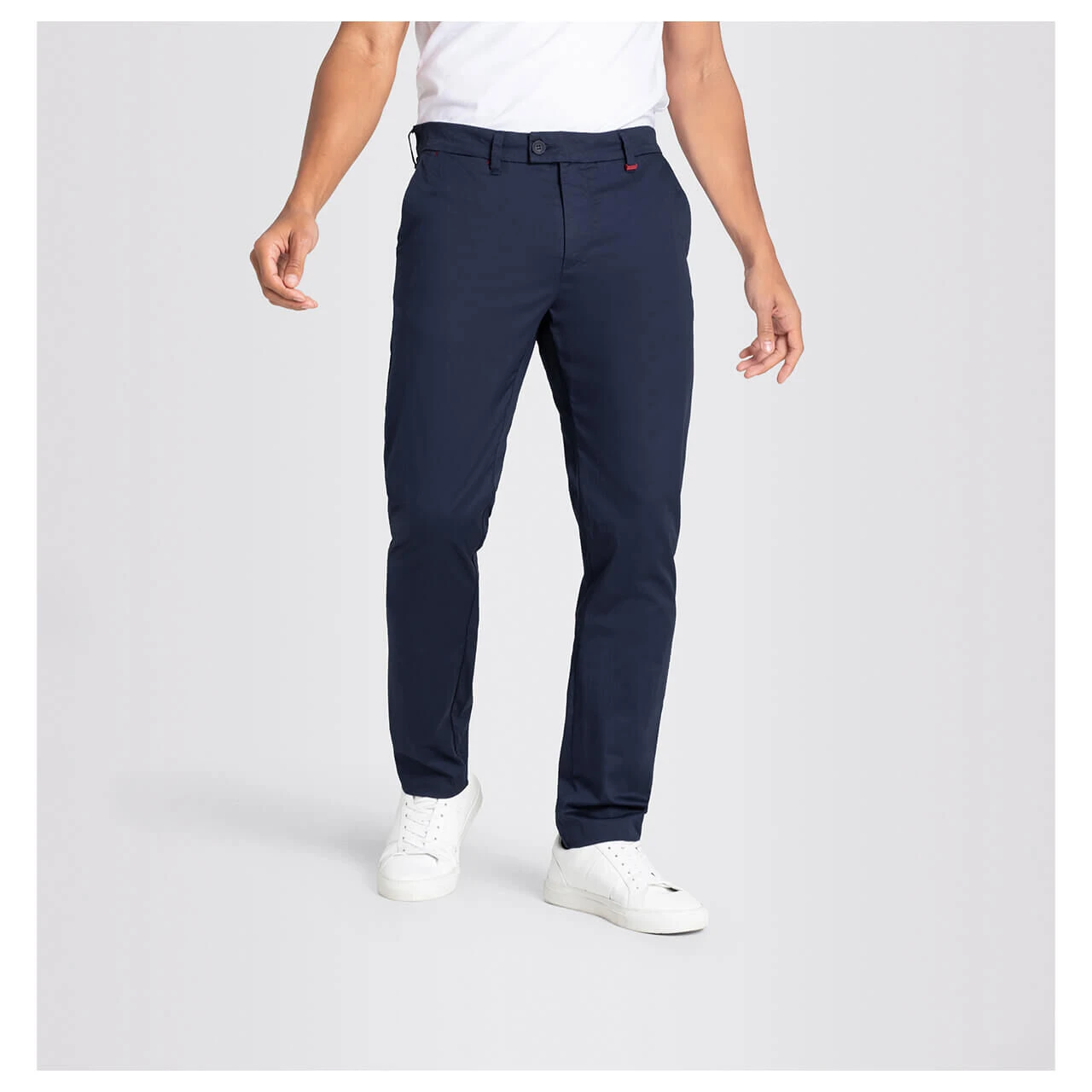 MAC Lennox Chinohose Nautic Mid Blue 3 MAC Lennox Chinohose Nautic Mid Blue – Bild 3