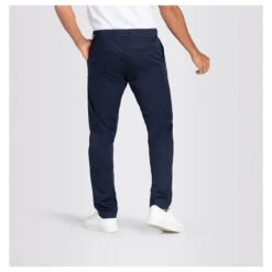 MAC Lennox Chinohose Nautic Mid Blue 13 MAC Lennox Chinohose Nautic Mid Blue -Modezauber Günstiges Geschäft mac jeans lennox blau 196 model hinten