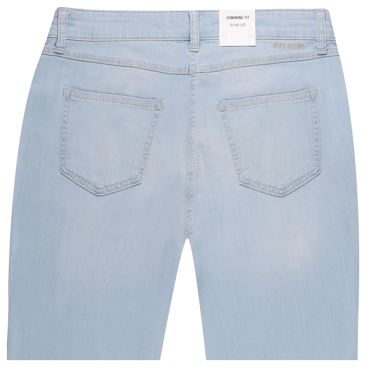 MAC Melanie 7/8 Baumwollhose Super Bright Basic Washed Summer 2 MAC Melanie 7/8 Baumwollhose Super Bright Basic Washed Summer – Bild 2