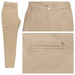 MAC Rich Cargo 7/8 Chino Baumwollhose Golden Terra