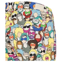 MAC Shorty Baumwollhose People Print Summer 15 MAC Shorty Baumwollhose People Print Summer -Modezauber Günstiges Geschäft mac jeans shorty summer clean people print 972b ansicht detail hinten