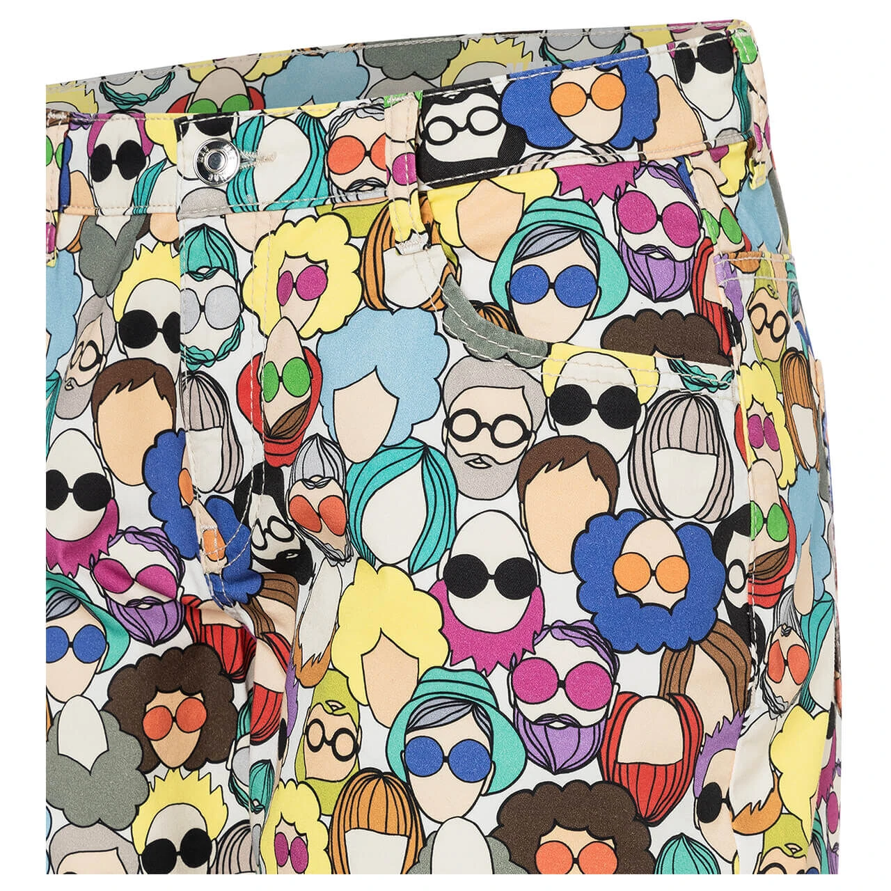 MAC Shorty Baumwollhose People Print Summer 6 MAC Shorty Baumwollhose People Print Summer – Bild 6