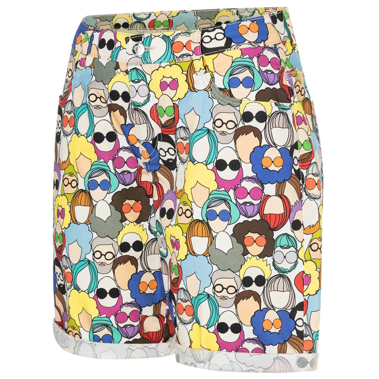 MAC Shorty Baumwollhose People Print Summer 5 MAC Shorty Baumwollhose People Print Summer – Bild 5