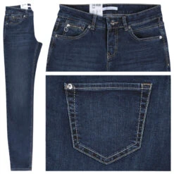 MAC Slim Jeans Dark Blue Used Buffy