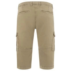 MAC Teo 3/4 Cargo Chino Baumwollhose Green Tea -Modezauber Günstiges Geschäft mac jeans teo green tea 344r ansicht hinten