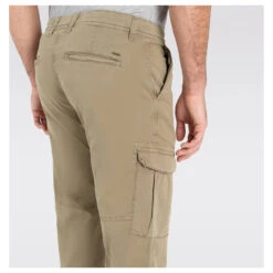 MAC Teo 3/4 Cargo Chino Baumwollhose Green Tea -Modezauber Günstiges Geschäft mac jeans teo green tea 344r model detail hinten