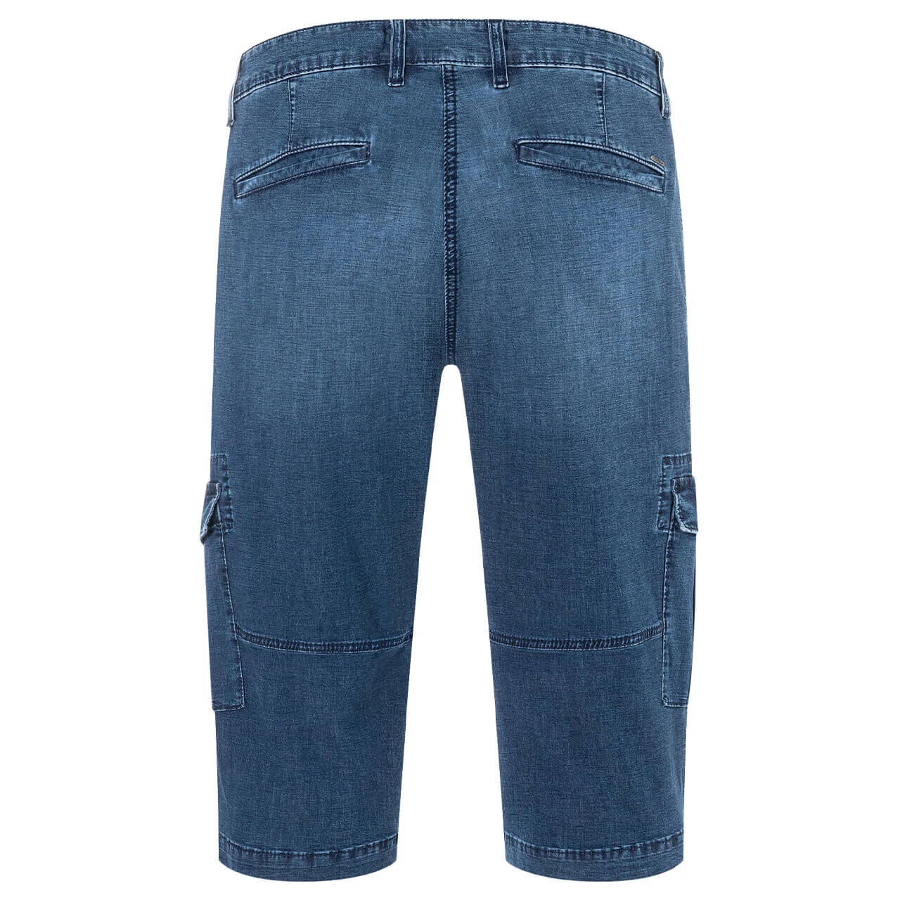 MAC Teo 3/4 Cargo Chino Jeans Mid Blue Used 4 MAC Teo 3/4 Cargo Chino Jeans Mid Blue Used – Bild 4