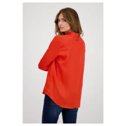 Monari Damen Langarm Bluse Lava 9 Monari Damen Langarm Bluse Lava -Modezauber Günstiges Geschäft monari italian feeling bluse orange 469 hinten