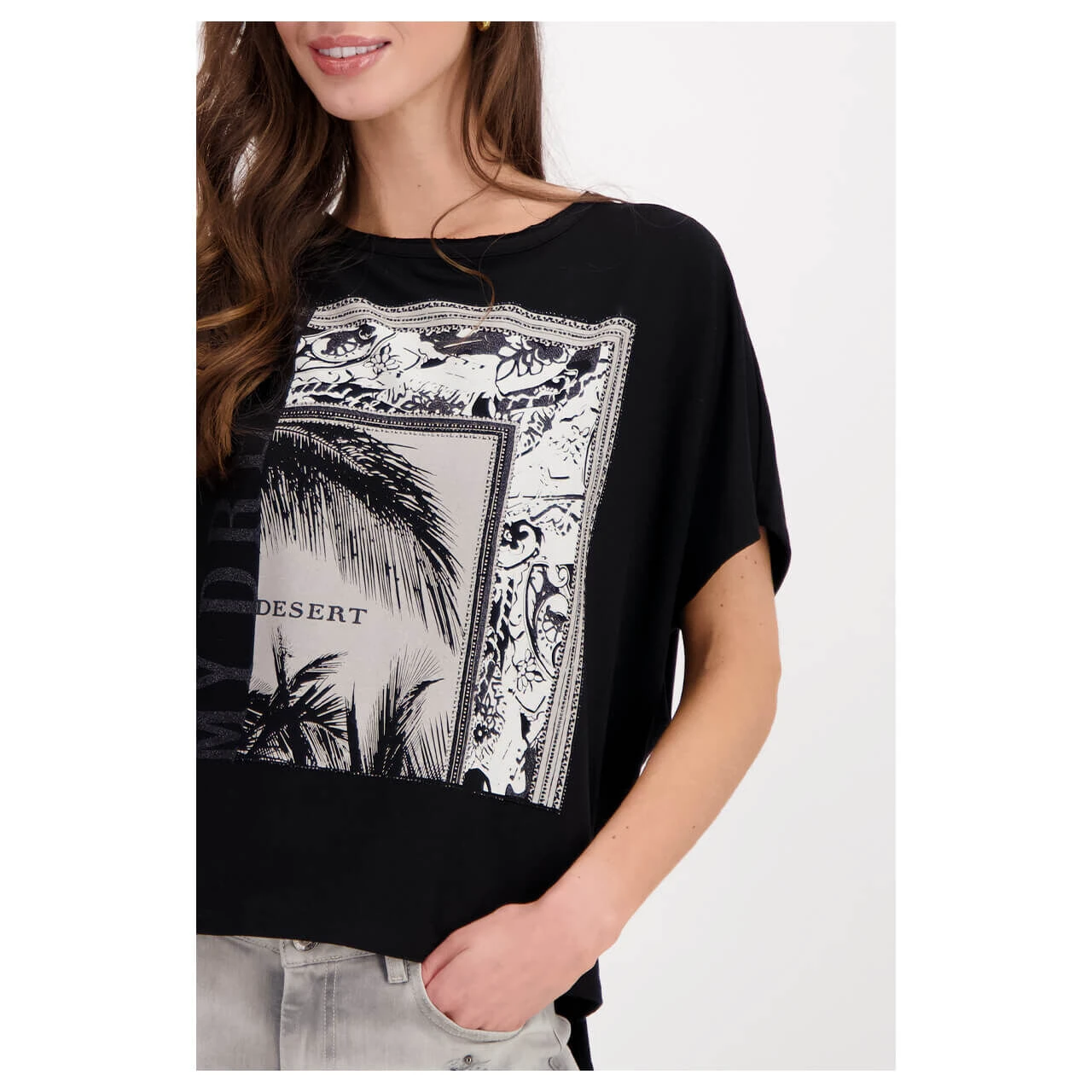 Monari Damen T-Shirt Black Desert 6 Monari Damen T-Shirt Black Desert – Bild 6