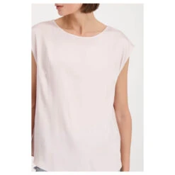 Monari Damen Kurzarm Bluse Silky Light Rose 10 Monari Damen Kurzarm Bluse Silky Light Rose -Modezauber Günstiges Geschäft monari shirt silk coconut bay 478 detail model vorn