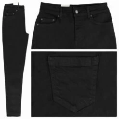 Only Blush Ankle Skinny Jeans Black