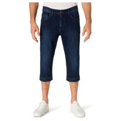 Pioneer Bill 3/4 Jeans Megaflex Dark Blue Used 11 Pioneer Bill 3/4 Jeans Megaflex Dark Blue Used -Modezauber Günstiges Geschäft pioneer jeans bill megaflex blau 6812 model vorne