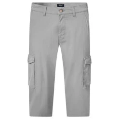 Pioneer Carlo 3/4 Cargo Baumwollhose Light Grey 10 Pioneer Carlo 3/4 Cargo Baumwollhose Light Grey -Modezauber Günstiges Geschäft pioneer jeans carlo grau 9010 ansicht vorne