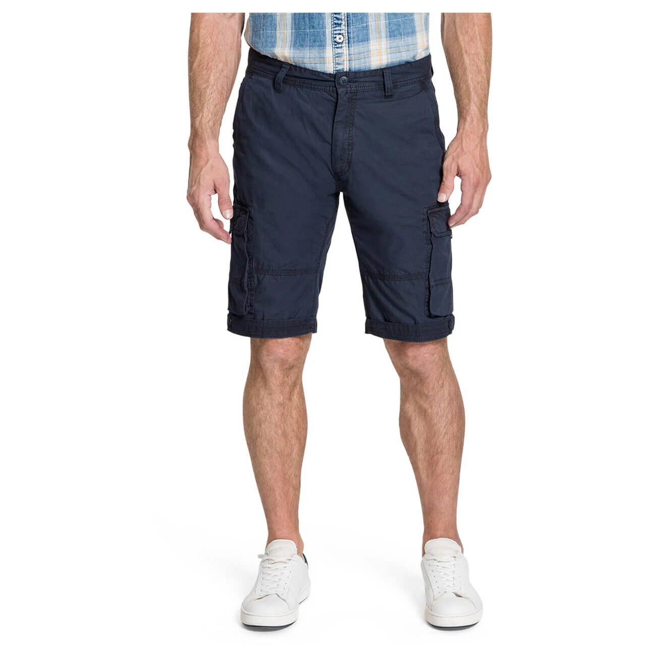 Pioneer Collin Cargo Baumwoll Bermuda Marine 4 Pioneer Collin Cargo Baumwoll Bermuda Marine – Bild 4