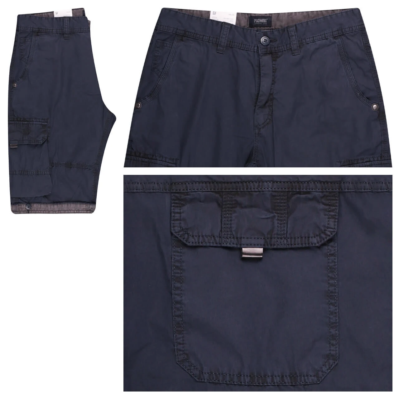 Pioneer Collin Cargo Baumwoll Bermuda Marine 1 Pioneer Collin Cargo Baumwoll Bermuda Marine