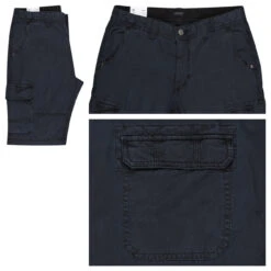 Pioneer Collin Cargo Baumwoll Bermuda Marine Blue