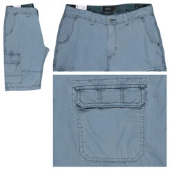 Pioneer Collin Cargo Baumwoll Bermuda Light Blue