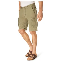 Pioneer Collin Cargo Baumwoll Bermuda Calliste Green -Modezauber Günstiges Geschäft pioneer jeans collin gruen 5104 model vorne