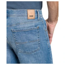 Pioneer Finn Jeans Bermuda Megaflex Blue Used Buffies -Modezauber Günstiges Geschäft pioneer jeans finn blau 6835 ansicht detail hinten