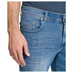 Pioneer Finn Jeans Bermuda Megaflex Blue Used Buffies -Modezauber Günstiges Geschäft pioneer jeans finn blau 6835 ansicht detail vorne